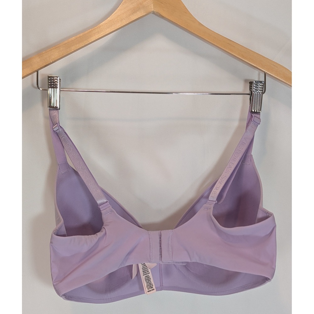 Victoria's Secret T-Shirt Bra Lightly Lined Wireless Purple 38DD Convertible - Picture 6 of 9
